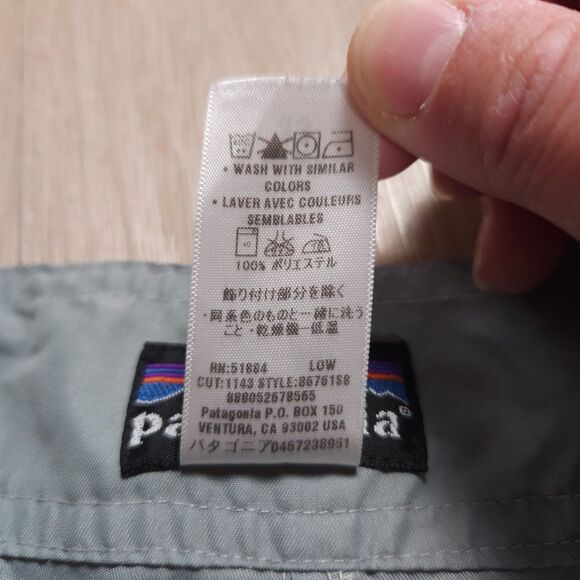 Patagonia Board Shorts Men’s Size 33 Blue Swim Surf Outdoors Drawstring Button - Picture 7 of 14